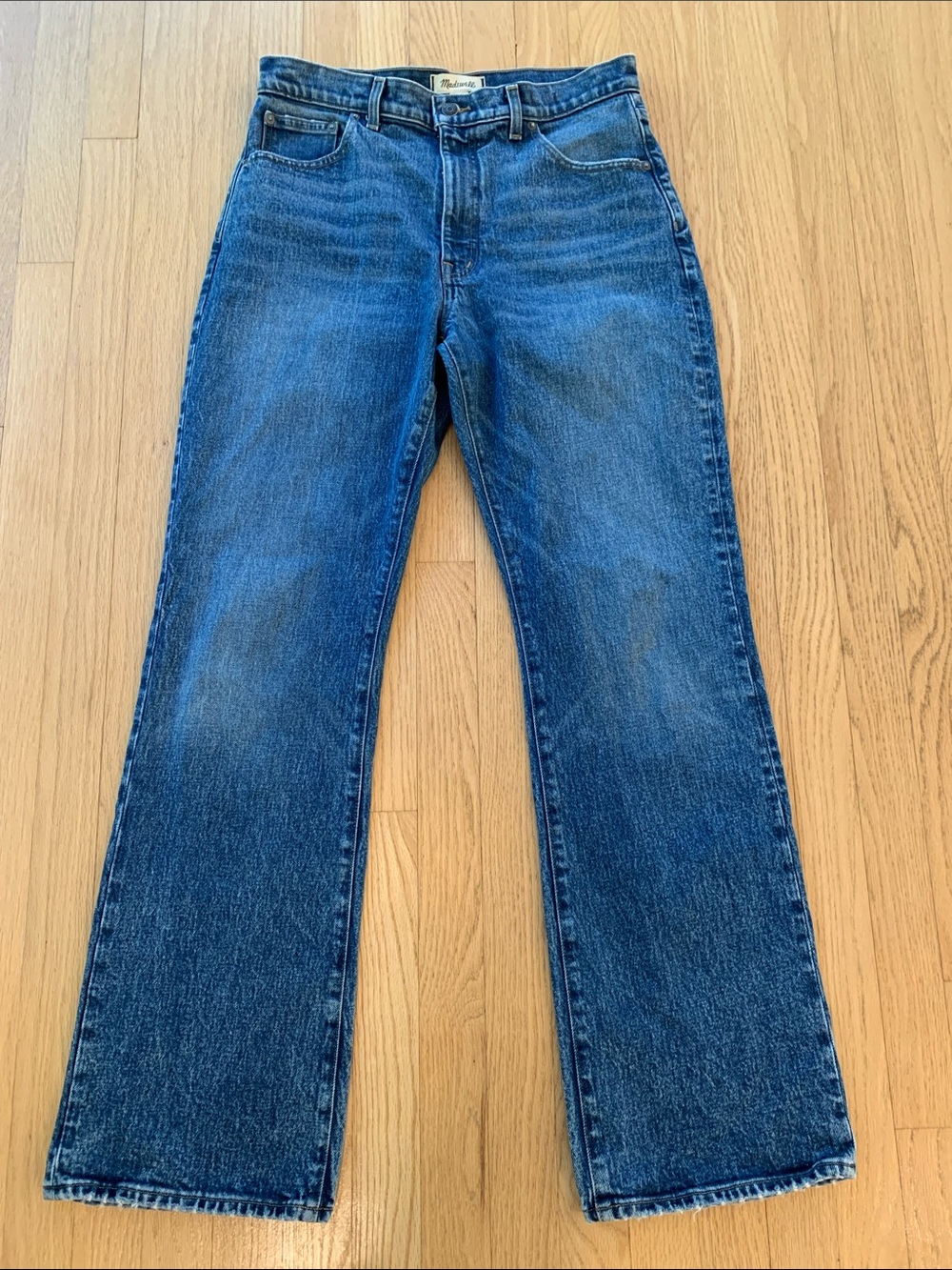 Madewell Relaxed Bootcut Jeans Size 29 High Rise Classic Cotton Capsule NS943